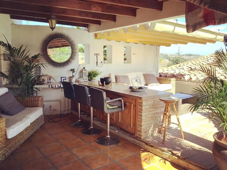 Stunning 3 Bed Finca With Attached 2 Bed Casita With Sea And Mountain Views Villa Málaga 0*,