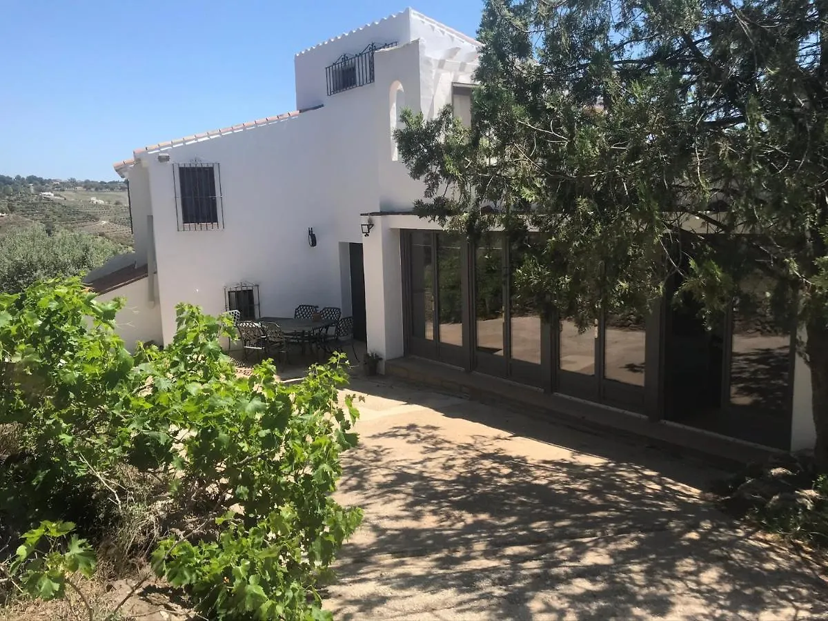 Stunning 3 Bed Finca With Attached 2 Bed Casita With Sea And Mountain Views Villa Malaga