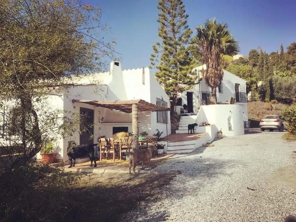Stunning 3 Bed Finca With Attached 2 Bed Casita With Sea And Mountain Views Villa Malaga Spain