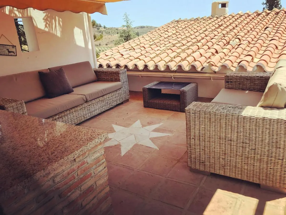 Stunning 3 Bed Finca With Attached 2 Bed Casita With Sea And Mountain Views Villa Malaga Spain
