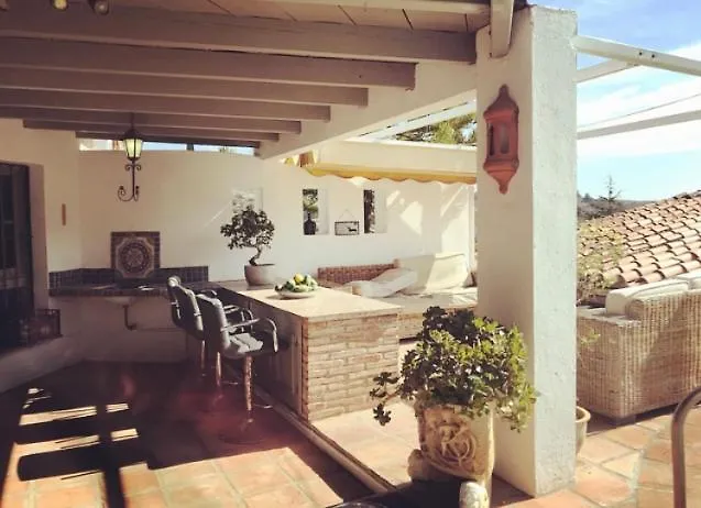 Stunning 3 Bed Finca With Attached 2 Bed Casita With Sea And Mountain Views Villa Malaga 0*,